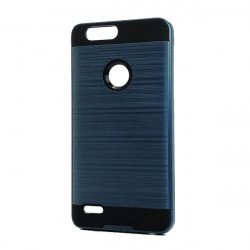 ZTE Blade Z MAX ZMAX PRO 2 Sequoia Z982 Armor Hybrid Case (Navy Blue)